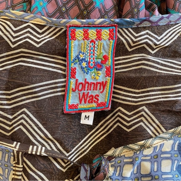 Johnny Was Bohemian Tunic Dress - Picture 10 of 10